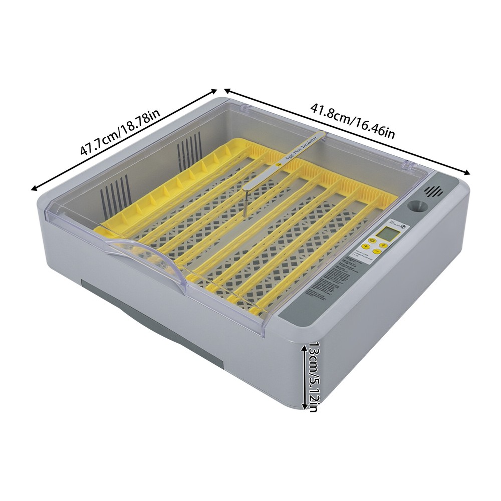 36 Egg Digital Incubator for Chickens and Poultry with Automatic Control