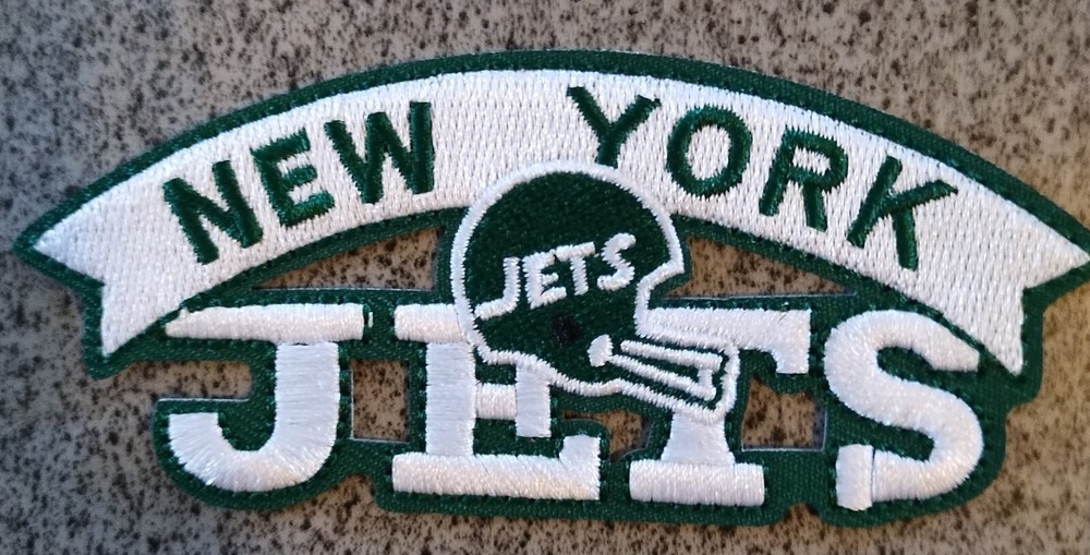 NEW YORK JETS IRON ON PATCH