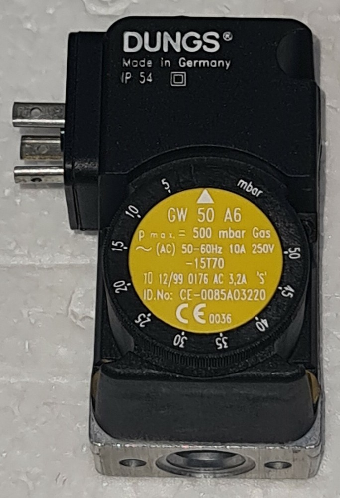 DUNGS GW 50 A6 PRESSURE SWITCH IP54