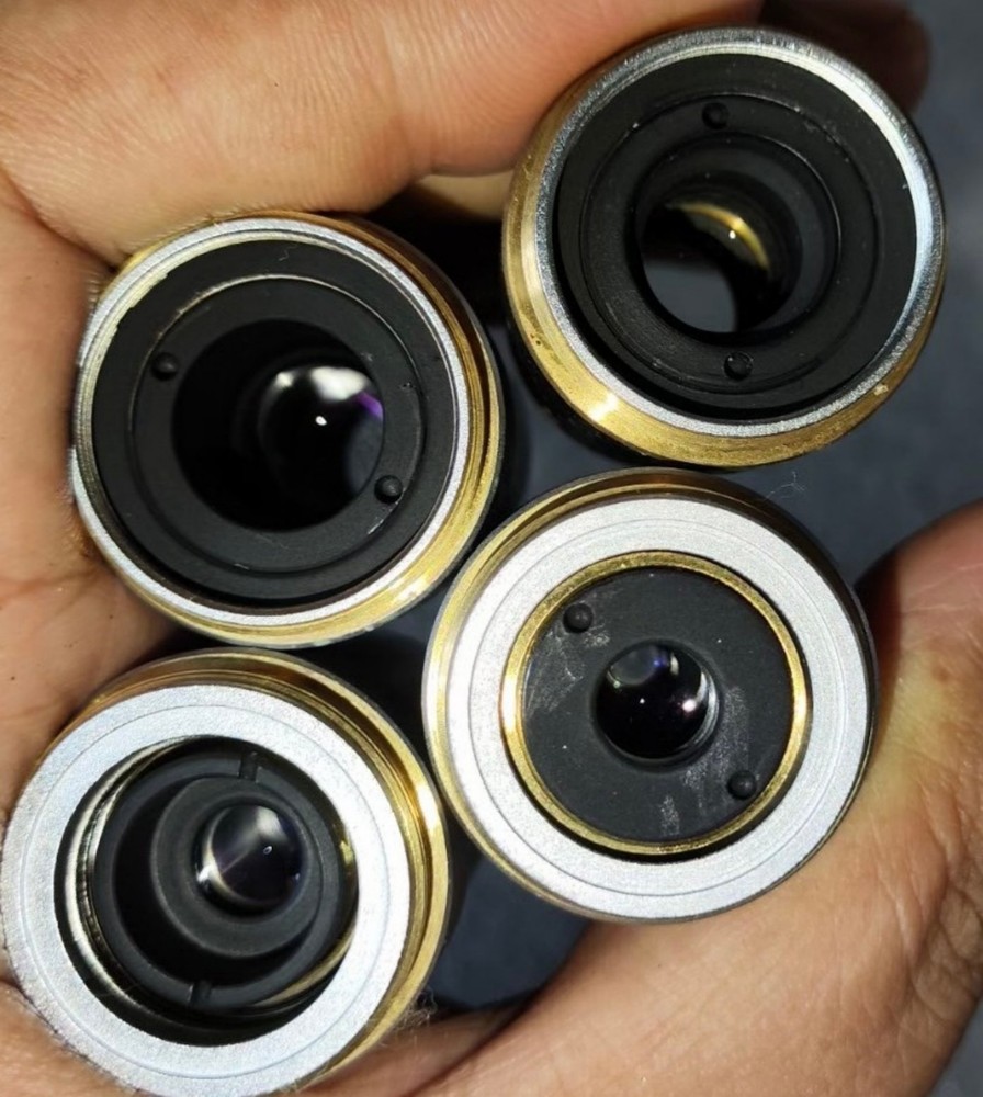 Nikon polarizing microscope objective set Infinity objective lens