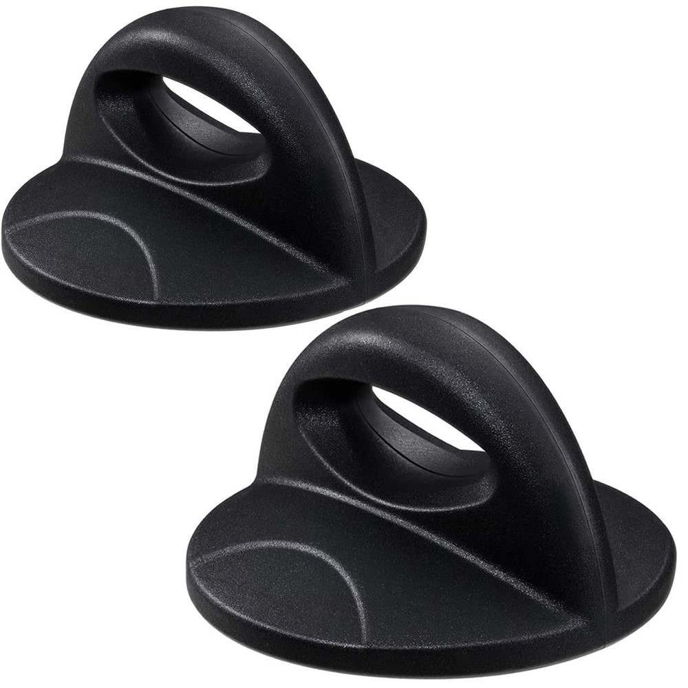 2 Pack Universal Pot Lid Handle Replacement 3 Inch 2 PCS, Black 3 2 PCS