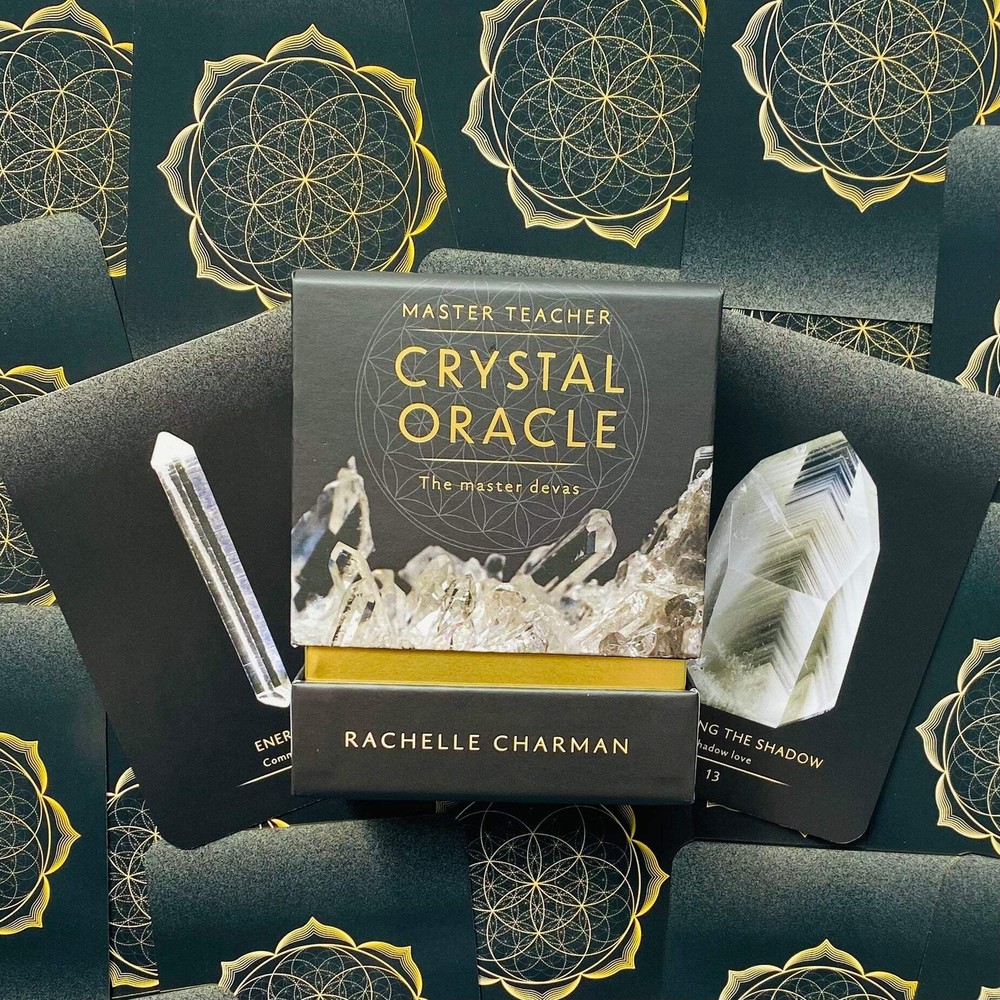 MASTER TEACHER CRYSTAL ORACLE CARDS DECK ROCKPOOL PUBLISHING MASTER DEVAS NEW