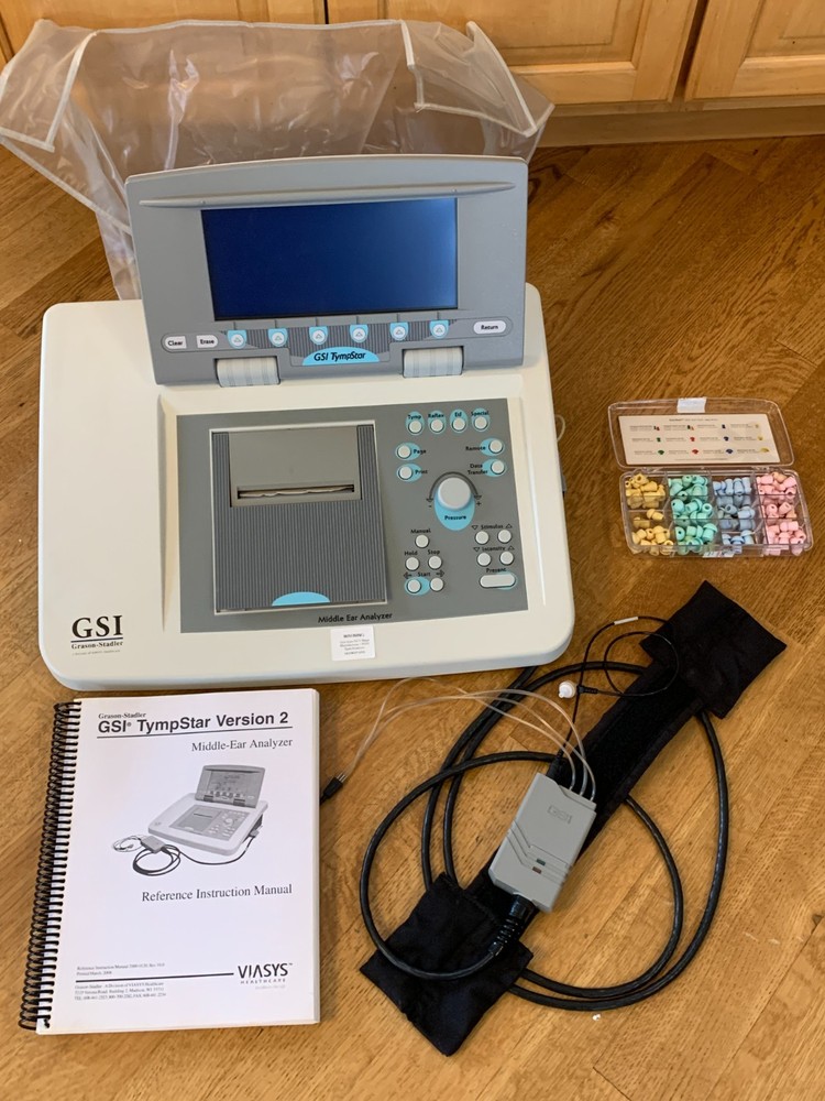 GSI TympStar Version 2 Middle Ear Analyzer – Pneumatic Leak – For Repair