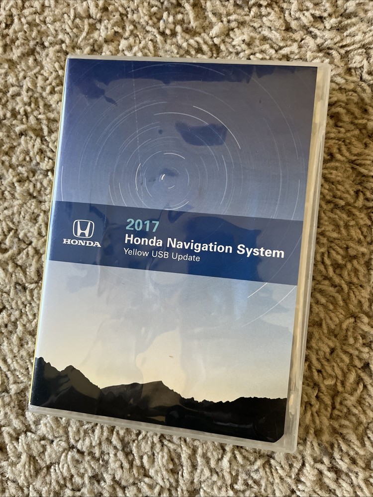 Honda Navigation System 2017 Yellow USB Update