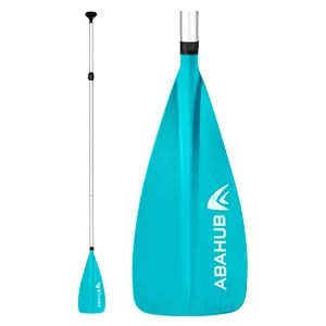 Kids SUP Paddle - 3 Piece Adjustable Stand Up Paddle Board Paddles 55" - Teal