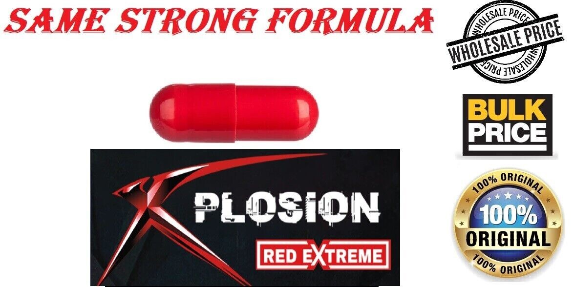 XPLOSION RED EXTREME - MALE ENHANCEMENT PILLS SUPPLEMENT 10 CAPS