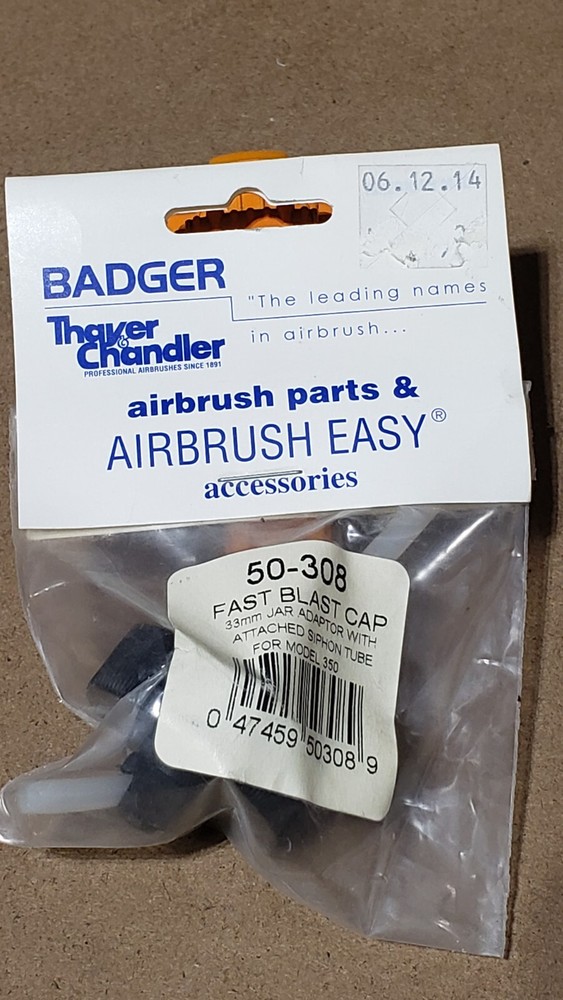 Badger - No. 50-308 - Fast Blast Cap - NOS - Airbrush Part