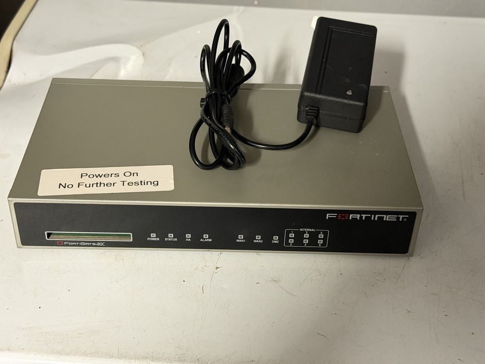 FORTINET FORTIGATE-80C FG-80C NETWORK SECURITY FIREWALL APPLIANCE