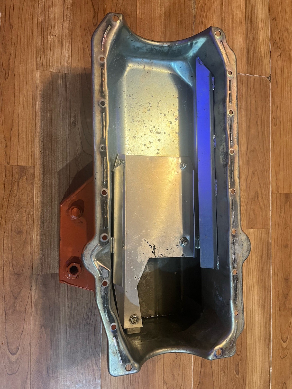 Small Block Chevy Circle Track Oil Pan Very Nice!