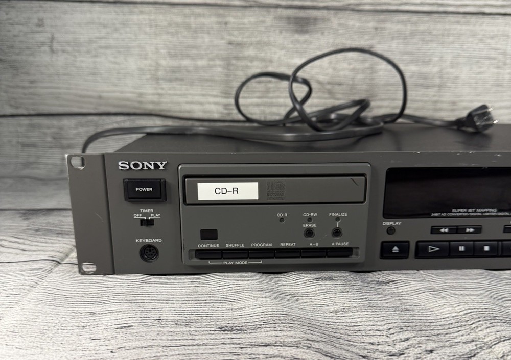 Sony CDR-W33 Professional CD Recorder READ DESCRIPTION