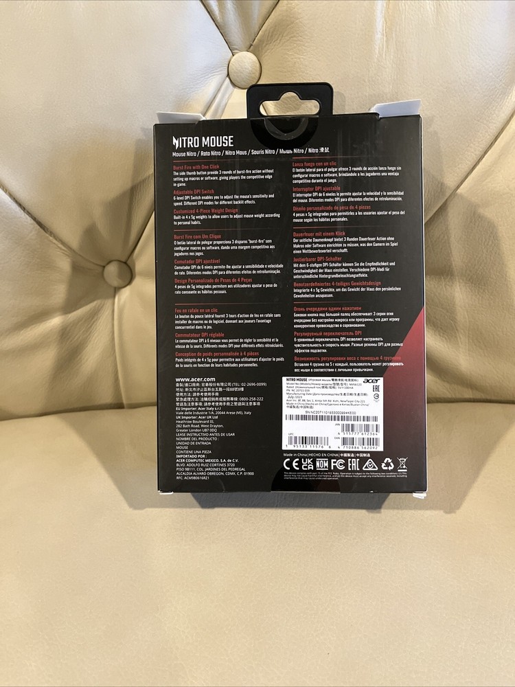 Acer Nitro Headset & Mouse Combo