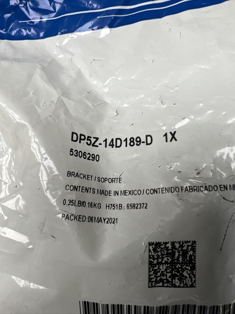 New Genuine Ford Bracket DP5Z-14D189-D
