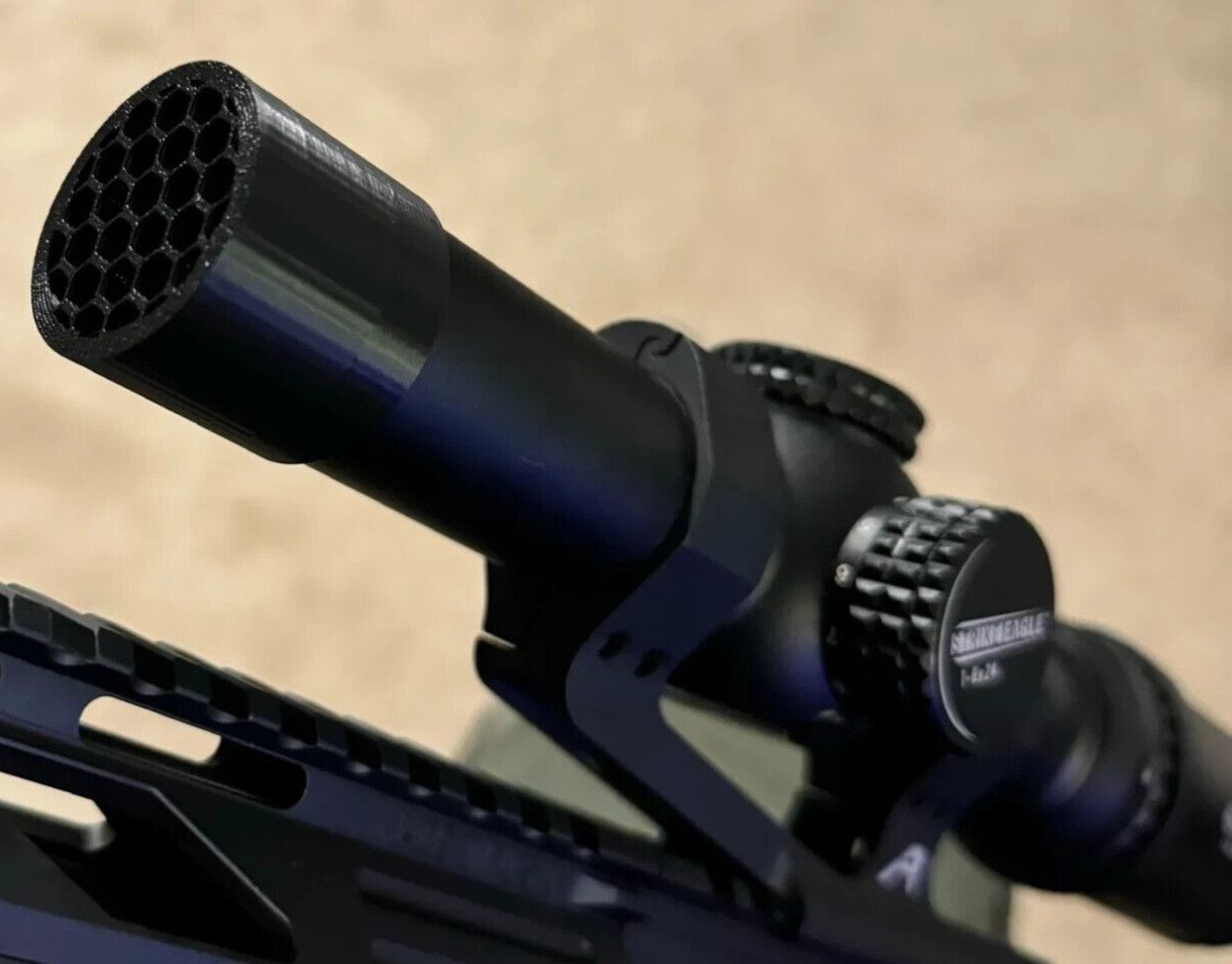 5mm Shade ARD Killflash Lens Protector Cover BLACK for Vortex Eagle LPVO 1-6 1-8