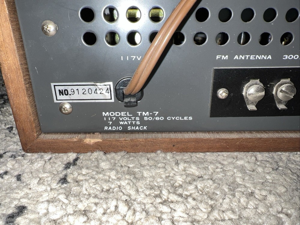 Realistic TM-7 Solid State Stereo Tuner