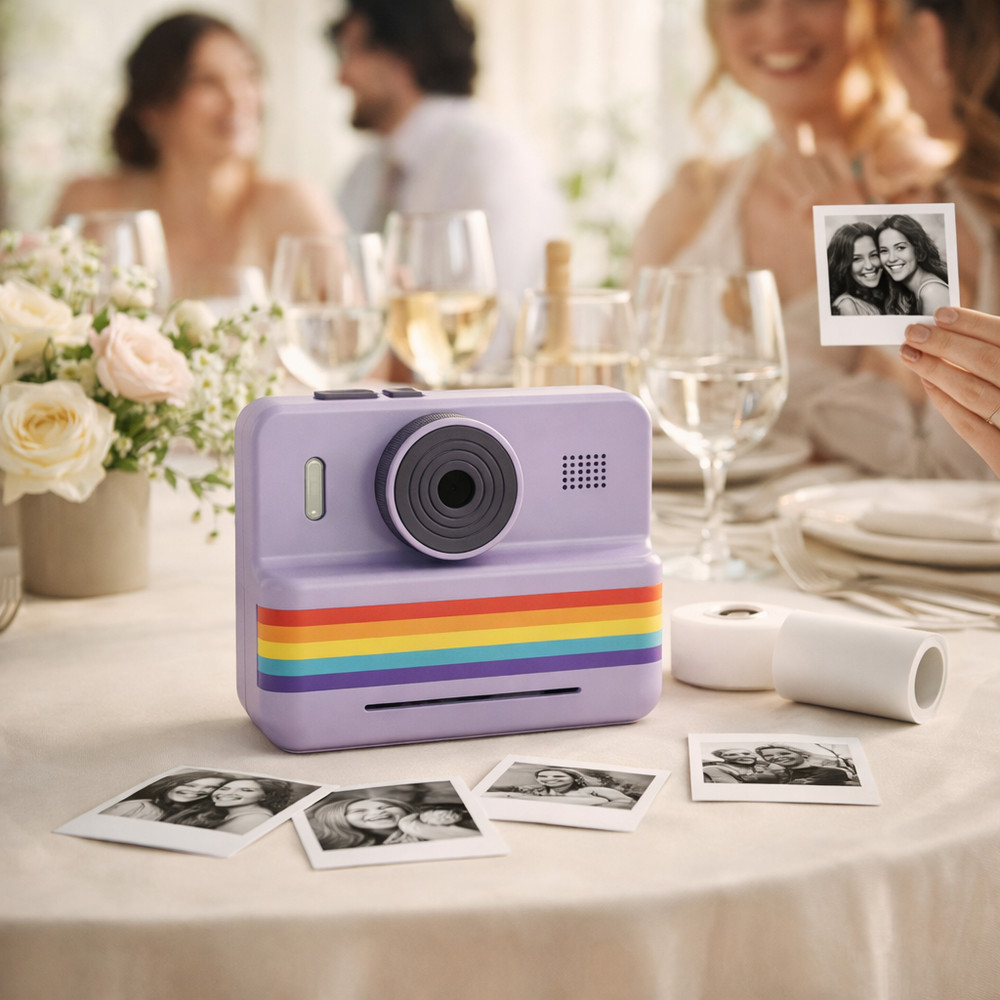 Polaroid Style Mini Instant Camera - Lilac