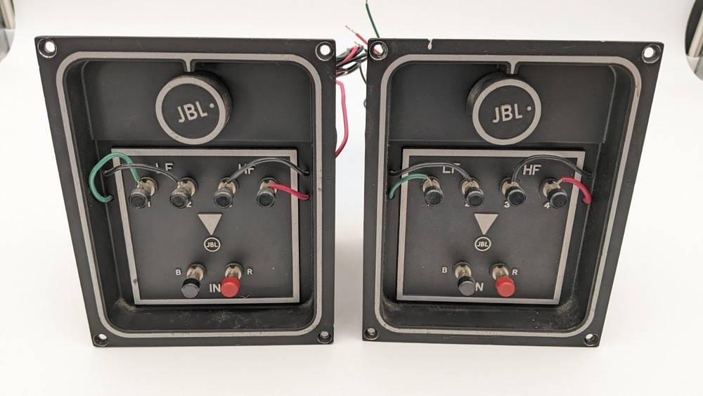 Vintage JLB LX2 Speaker Crossover Network Pair Set Retro Speaker Components