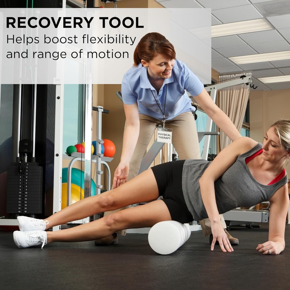 Pro Fo Roller, Round; White Ba Roller, pact 6 Inch