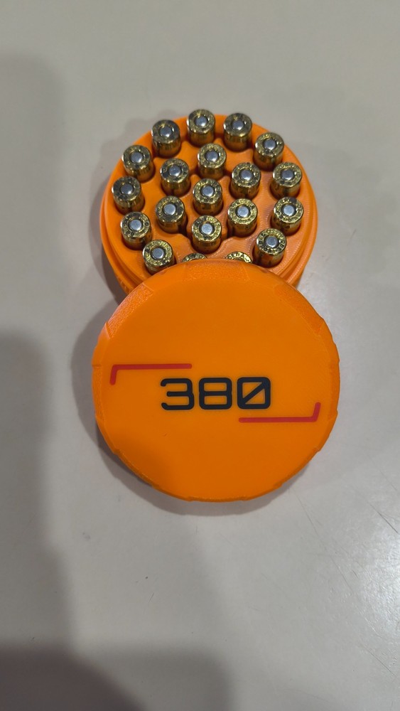 (2) Pack - Fully Color‑Customizable Pocket‑Sized Ammo Storage for 9mm