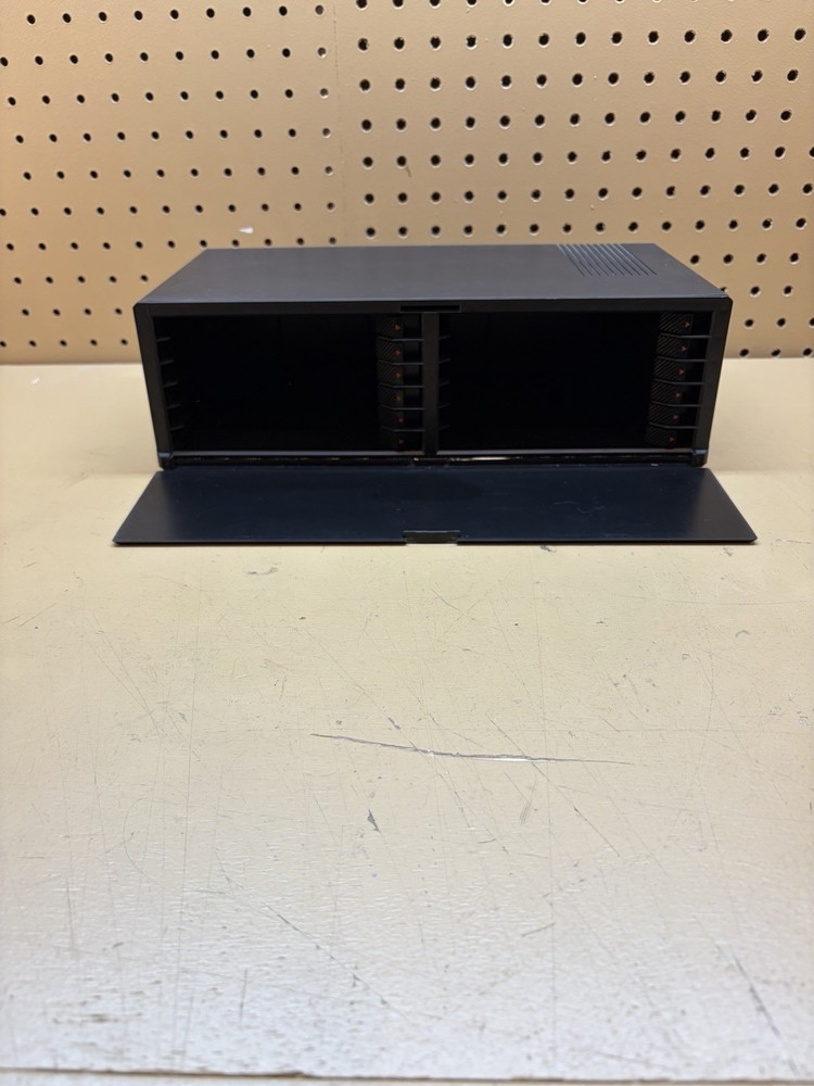 Laserline CD Storage Case w Door Push Button Eject 12 CDs