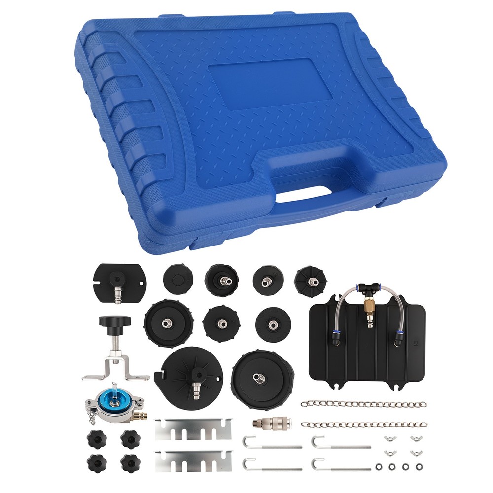 12 pc Brake Bleeder Adapter Set Universal Brake Master Cylinder Bleeder Tool