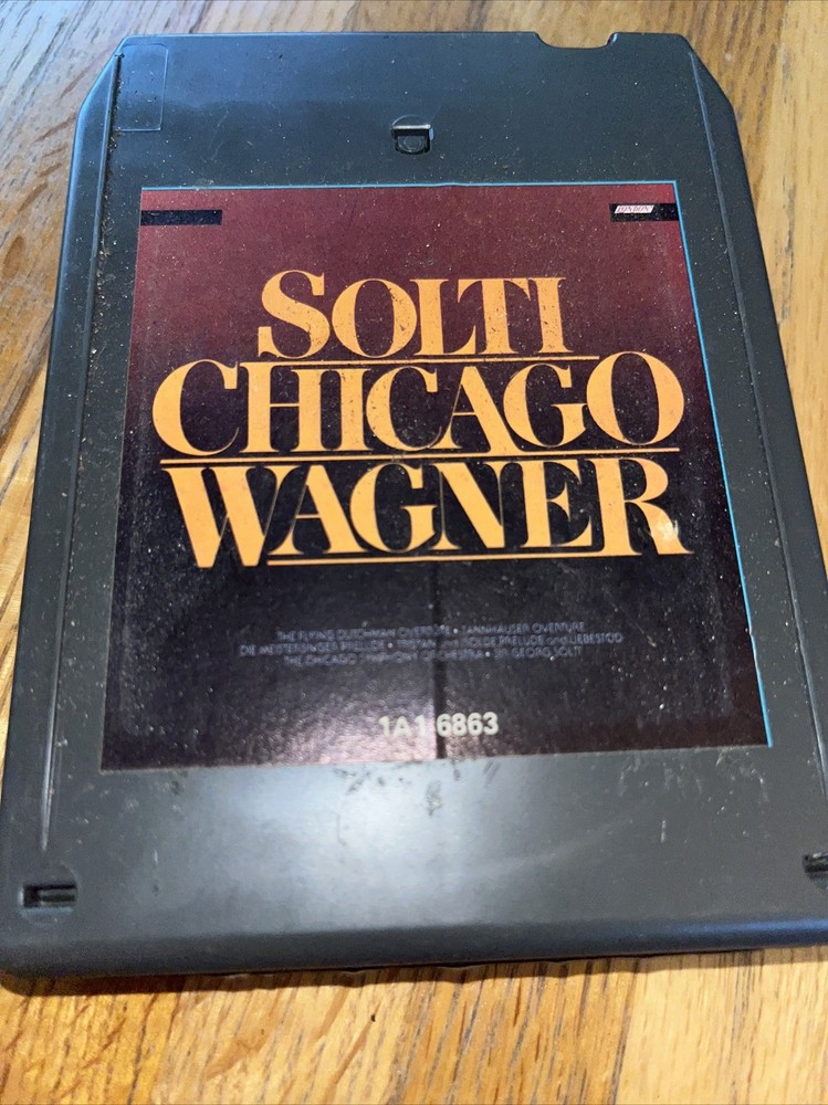 SOLTI / CHICAGO / WAGNER 8 Track UNTESTED