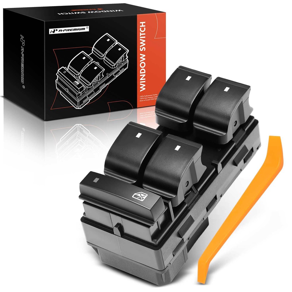 A-Premium Left Power Master Window Switch for Chevy Silverado 1500 2007-2013 GMC