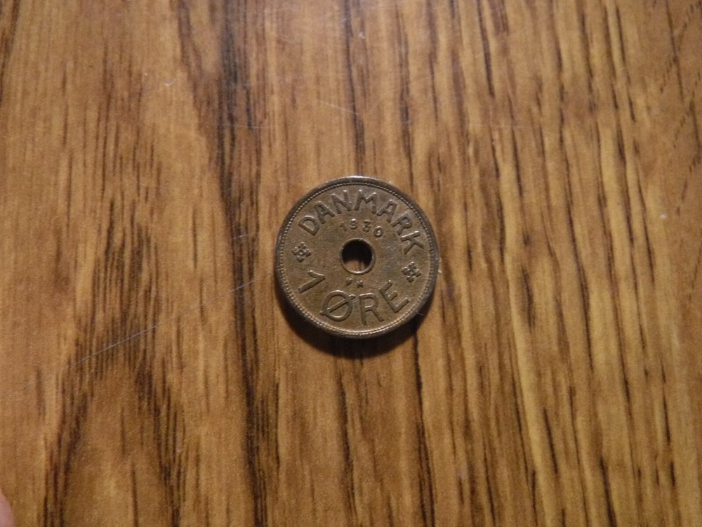 DENMARK 1 ORE 1930 COIN (401)