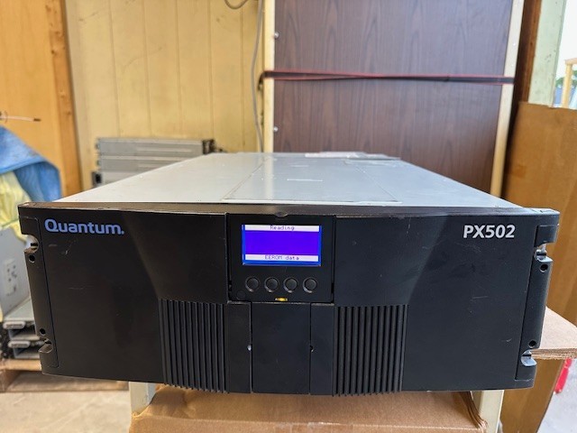 Quantum PX502 Tape Library PX 502 READ DESCRIPTION