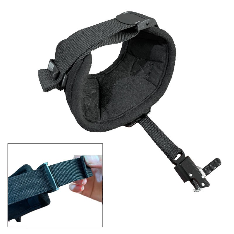 Archery Wrist Release Aid Trigger Adjustable Strap Caliper Compound Bow Hunting
