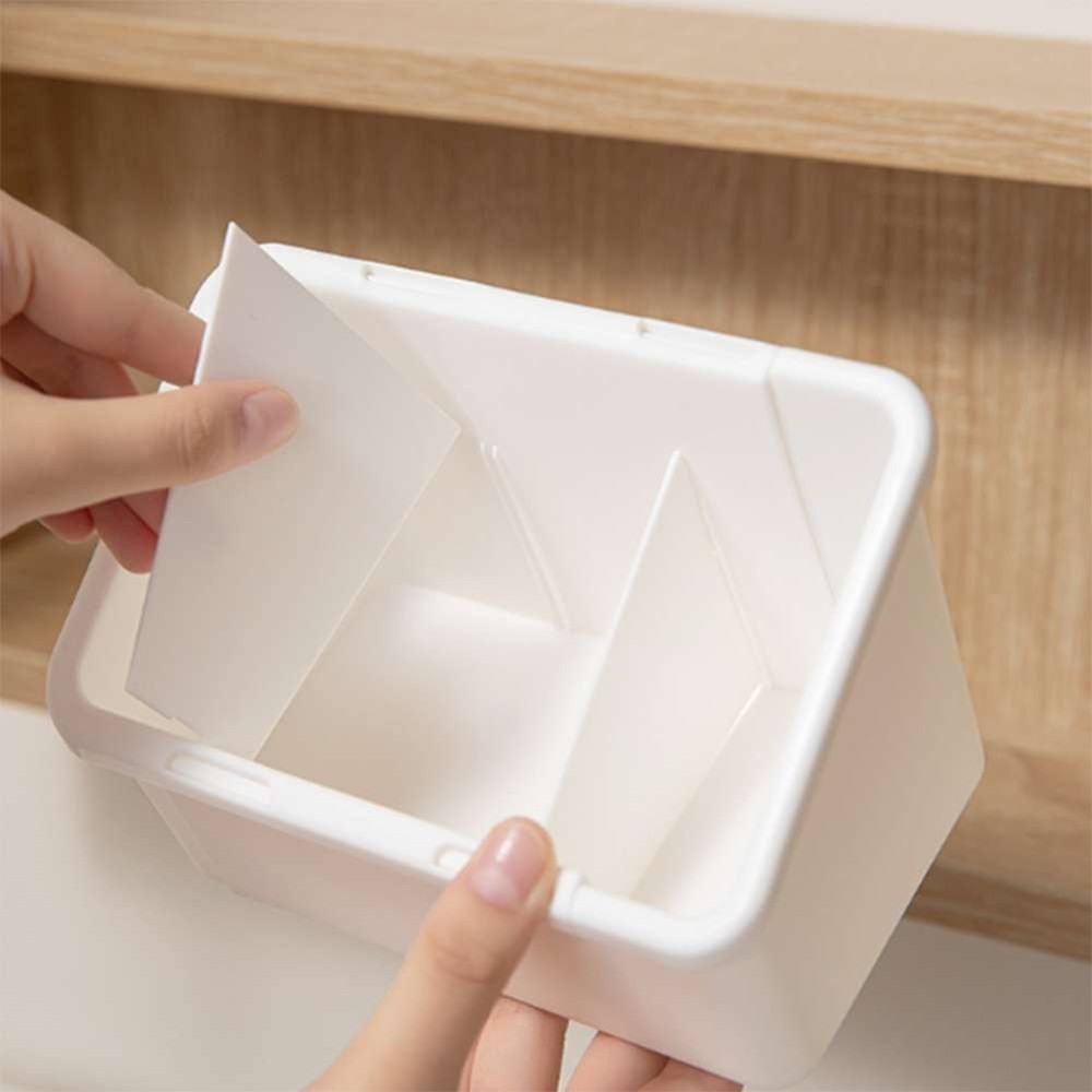 Flexible Adjustable Storage Box for Desk Organization and Home Essentials