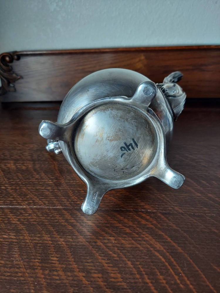 Vtg I.S Co. Silver Plated Coffee/Tea Pot