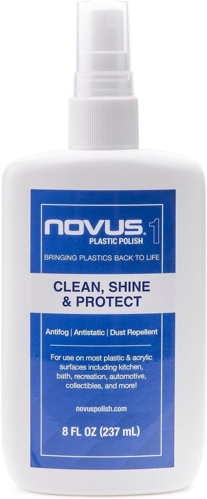 Novus #1 Plastic Polish & Scratch Remover, 8oz. Spray Bottle
