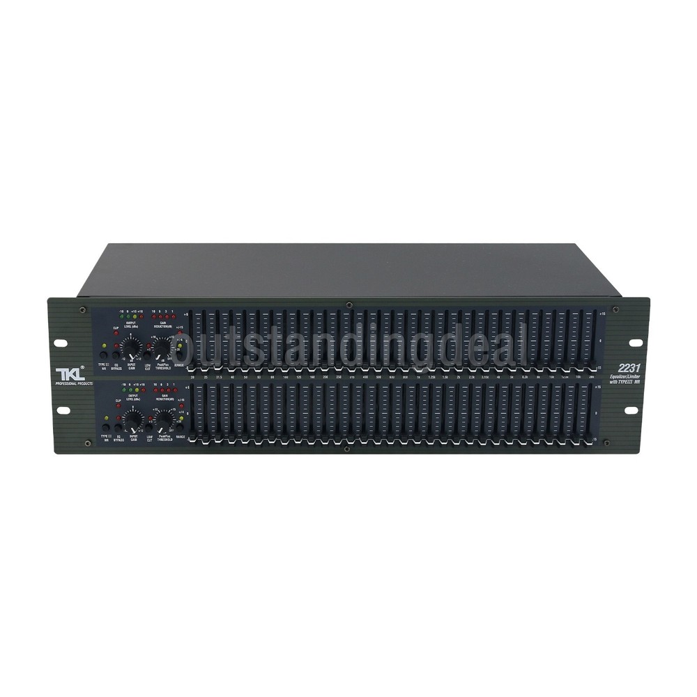 TKL-2231 Dual 31-Segment High Performance Equalizer for Speakers Stereo Tuning