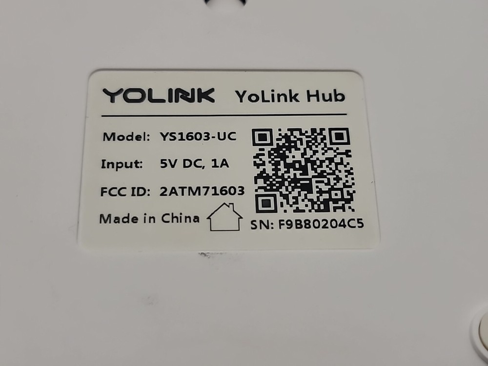 YoLink Starter Hub YS1603UC