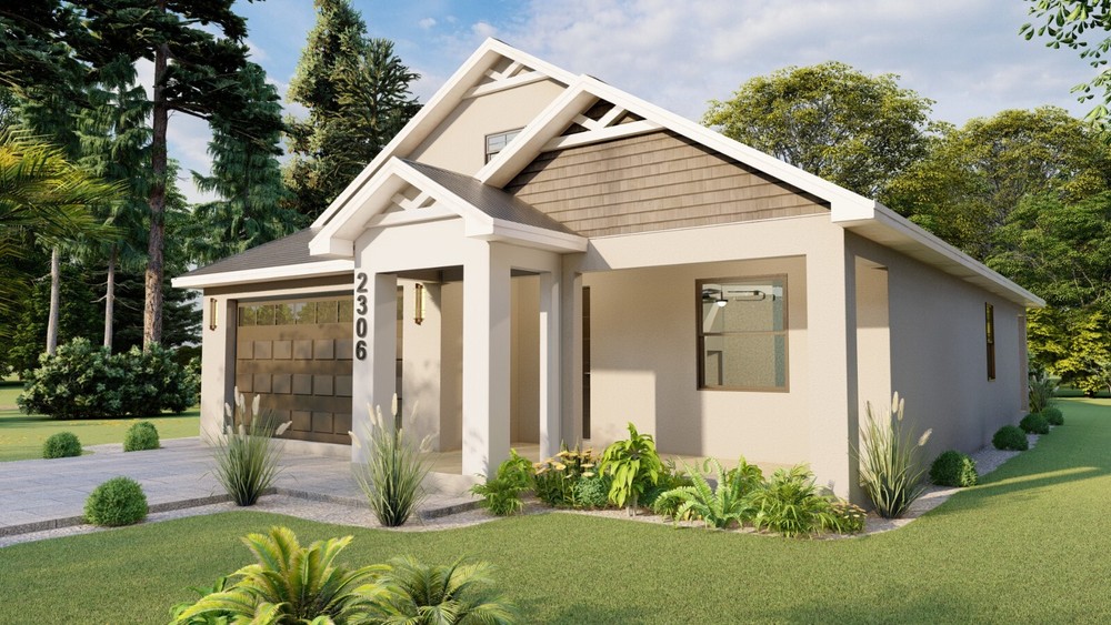 BLUEPRINTS GEORGIA HOUSE PLAN ARCHUP #119