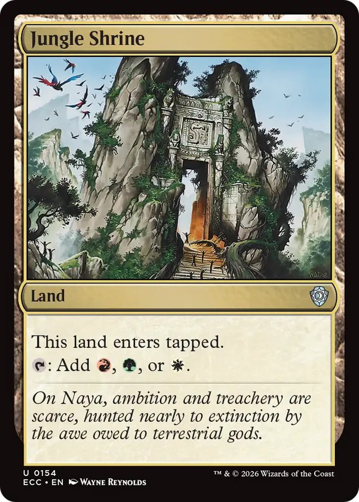 Jungle Shrine [Lorwyn Eclipsed Commander]