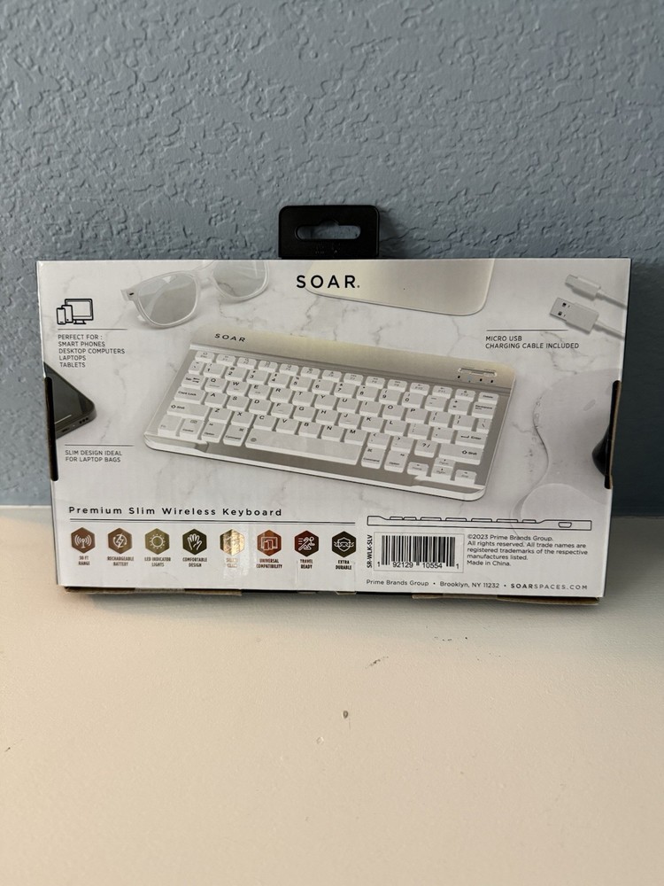 SOAR Premium Slim Wireless Keyboard