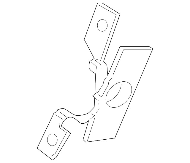 Genuine BMW Side Camera Mount Bracket 51-11-7-203-825