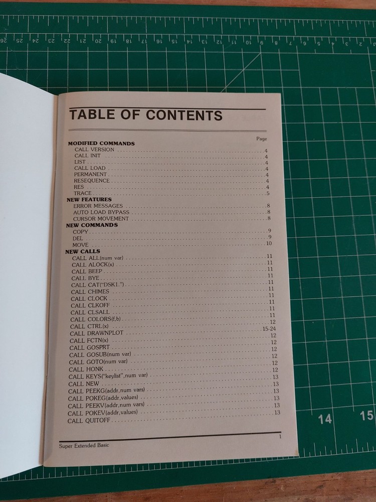 Super Extended Basic Solid State Cartridge + Manual ti-99/4a BDAK TPC