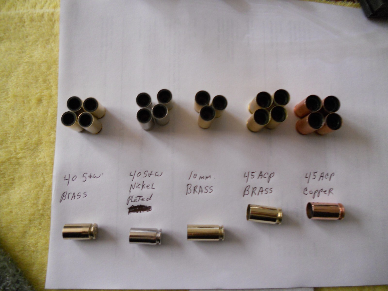 40 Caliber, 40 S&W FREEDOM SEEDS 5 Polished Brass Bullet Tire Valve Stem Caps,