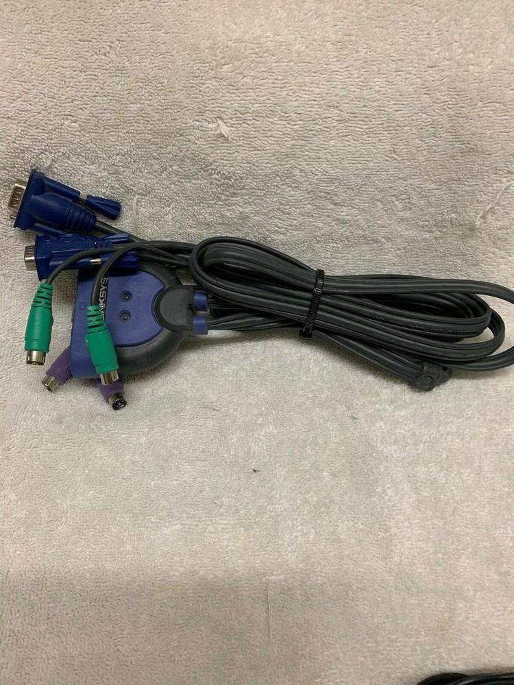 Linksys (Cisco) Integrated KVM 2-Port Switch (KVM2KIT)