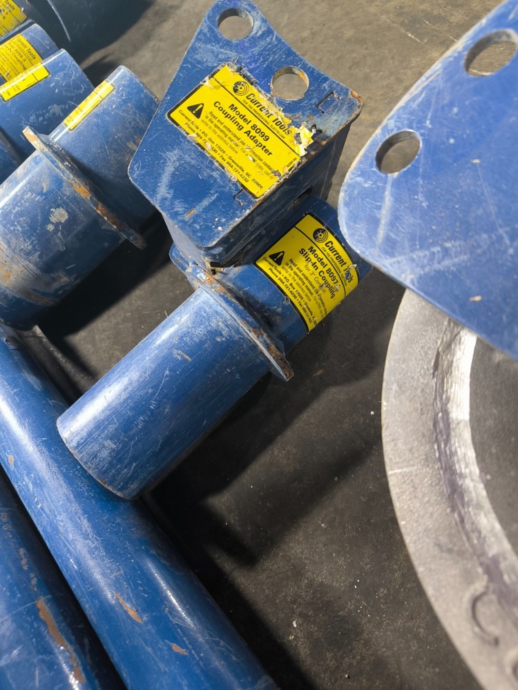 Current Tools Cable Puller System Carriage Reel Stand Coupling Accessories Blue