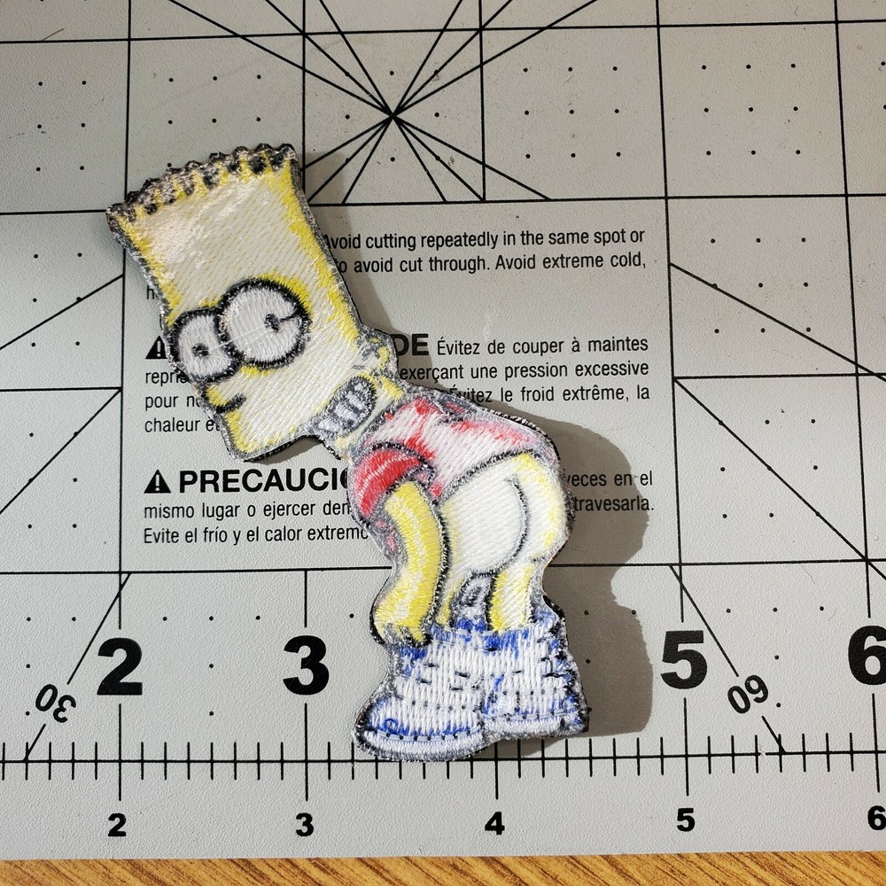 The Simpson Bart Simpson Patch 3.5 inch