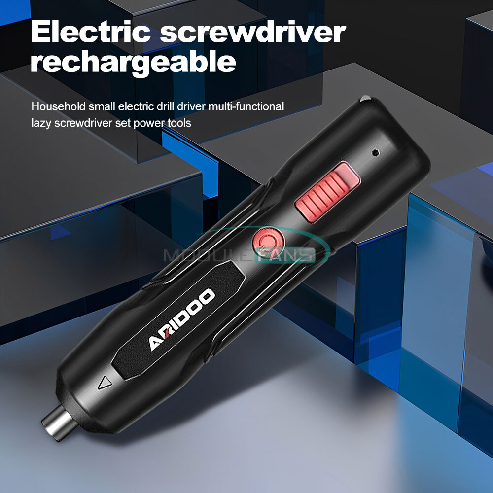 Portable Electric Screwdriver set mini Compact USB rechargeable Screw Driver