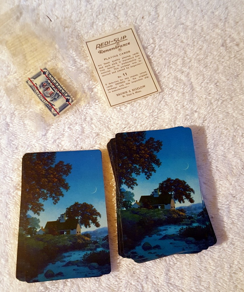Maxwell Parrish Deck of Cards - BLUE MOON