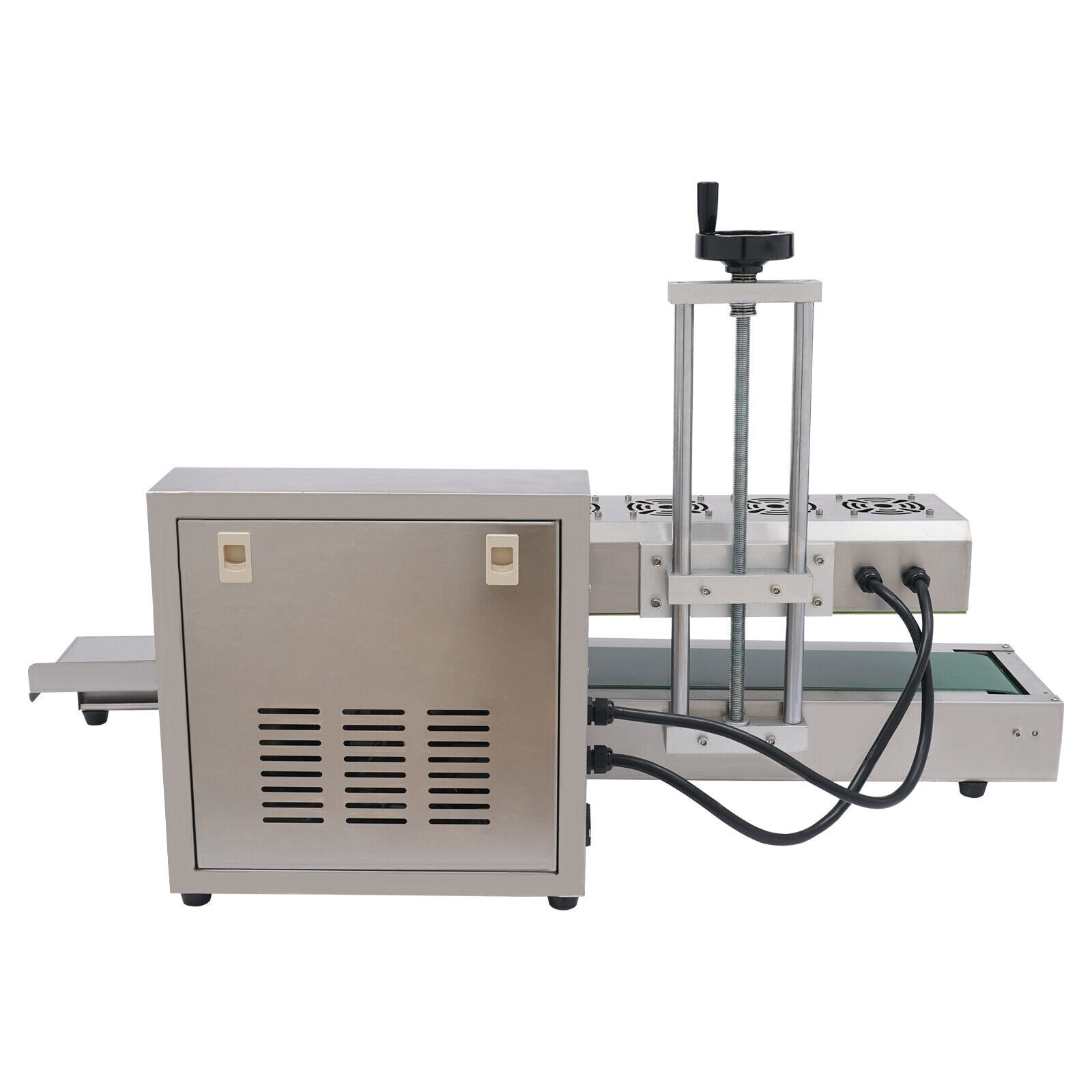 20-100mm Bottle Cap Automatic Sealer Continuous Induction Sealing Machine 1800w