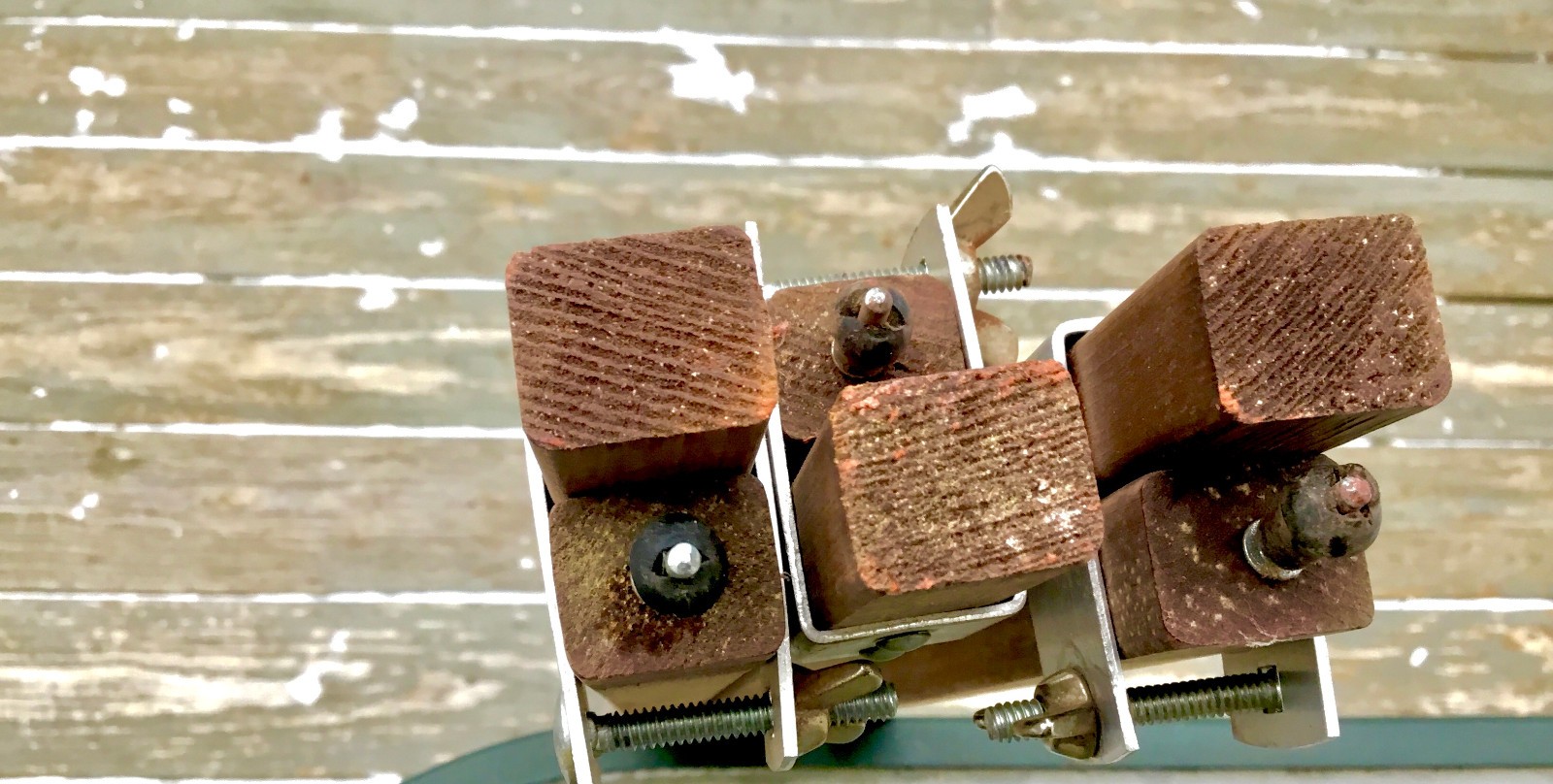 Vintage Anco Bilt 66" Folding Brown Wood Artist Painting Easel