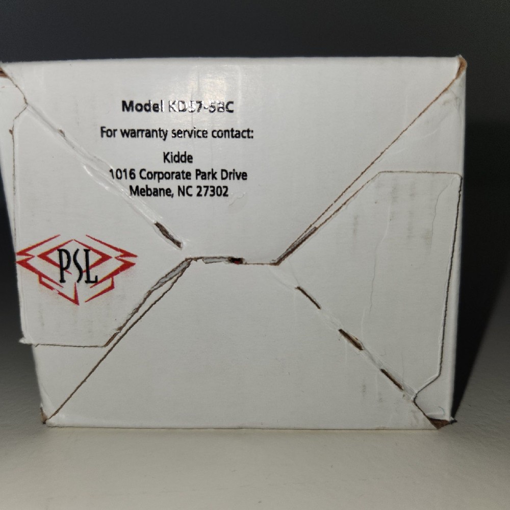 Kidde Basic Fire Extinguisher, 2 lb, UL 5-B:C (Model KD57-5BC)