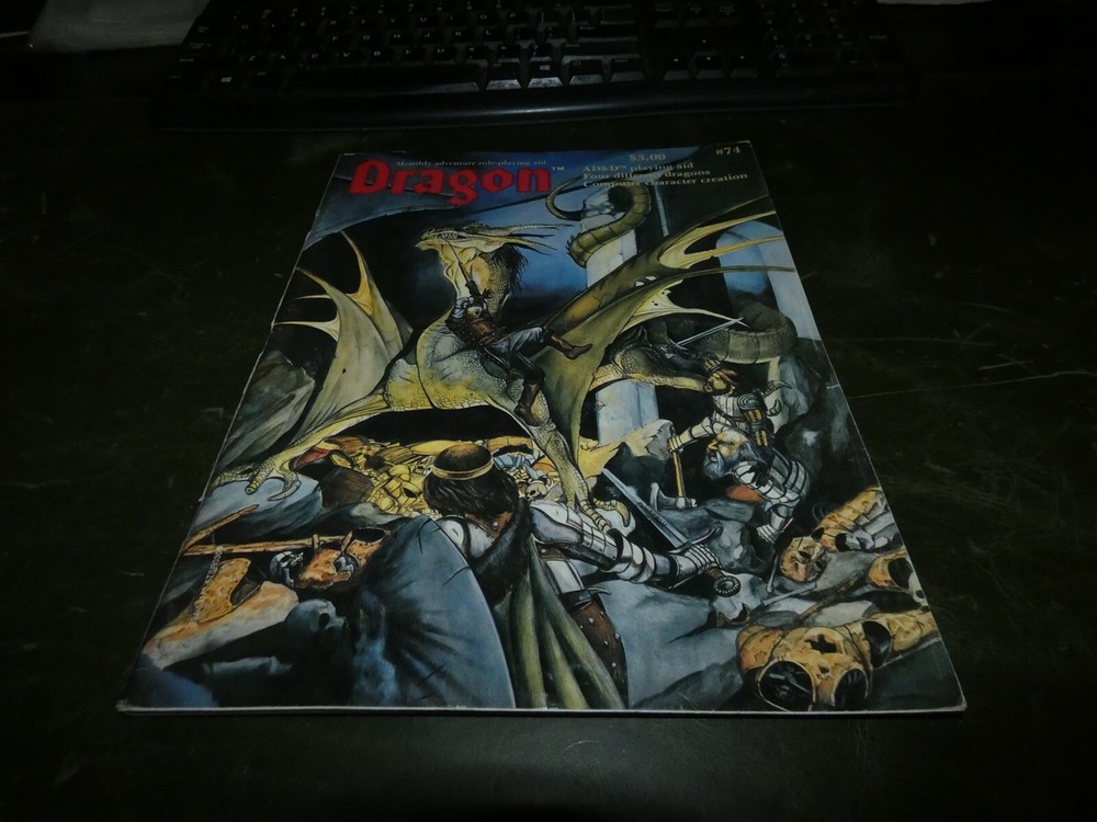 TSR: Dragon Magazine: Issue 74