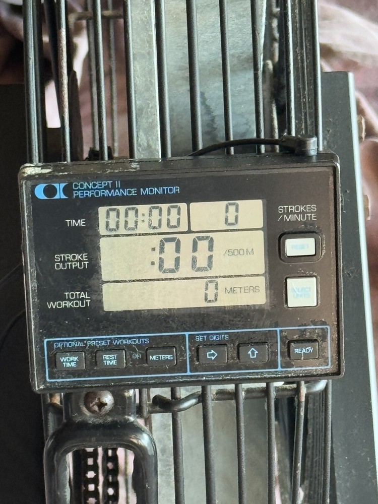Concept II rower With performance monitor